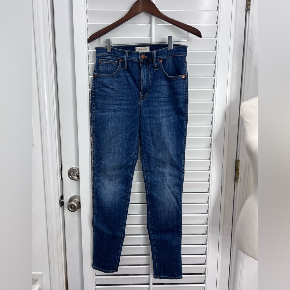 Madewell 10” High-Rise Skinny Jean, Size 28